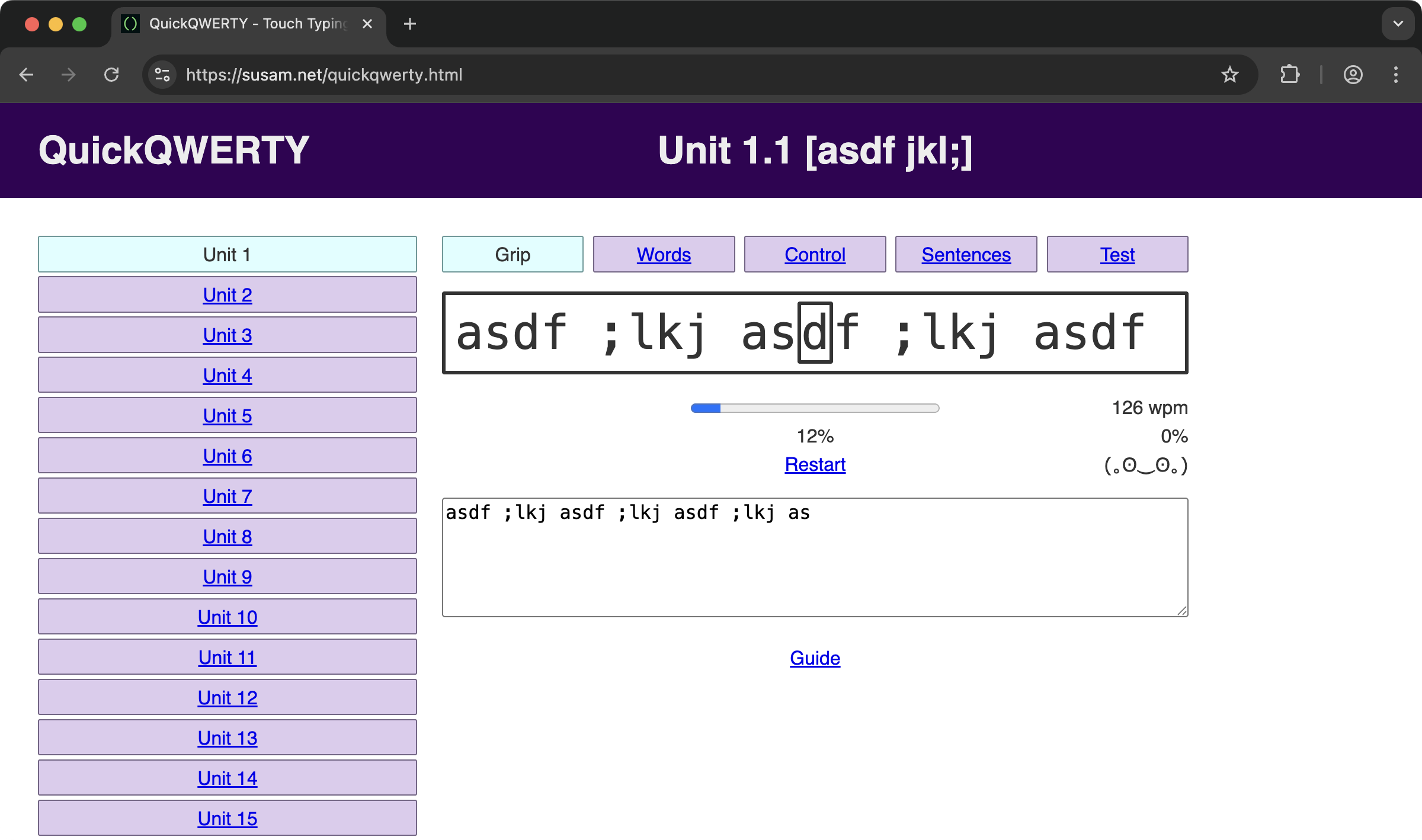 QuickQWERTY